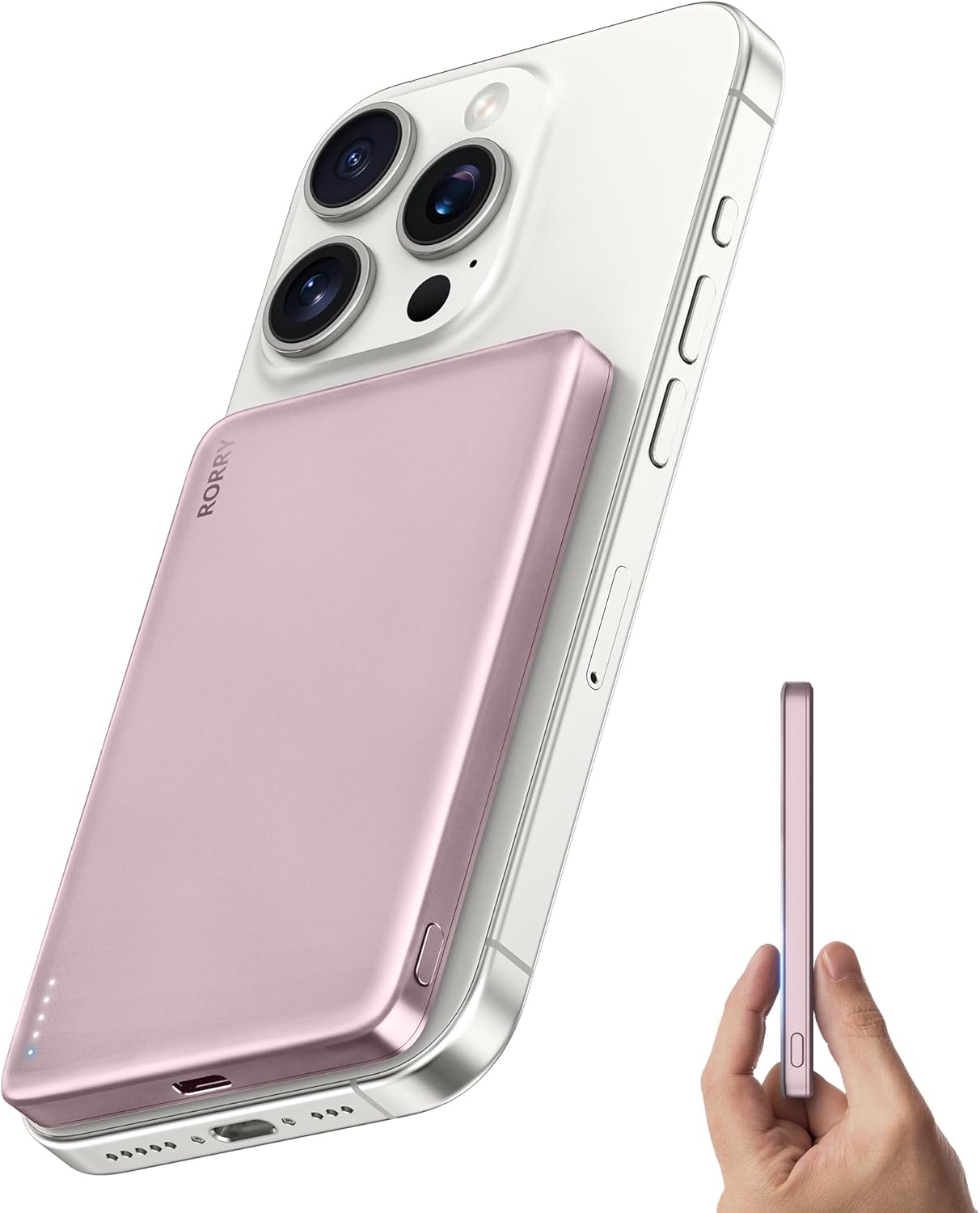 RORRY【2025新傑作 0.86cm モバイルバッテリー 超薄型】