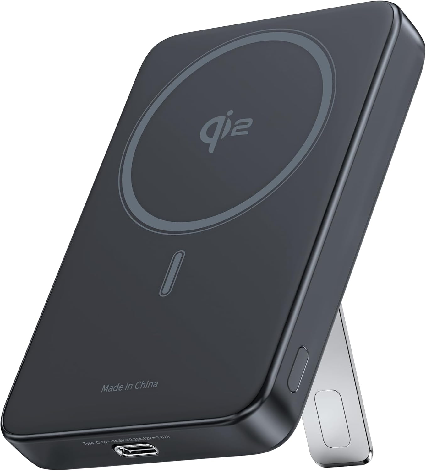 RORRY モバイルバッテリー 10000mAh Qi2公式認証・15W急速充電】