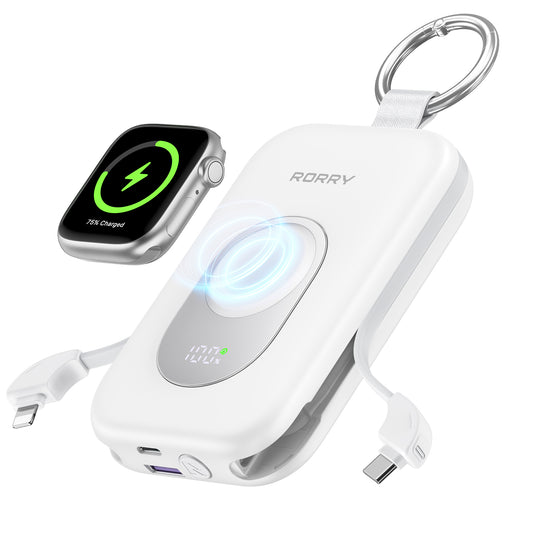 RORRY D2 20000mAh キーホルダー型 モバイルバッテリー(30W対応)