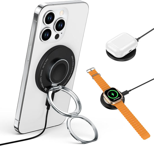 RORRY 3in1 革新的な２段式リングワイヤレス充電器