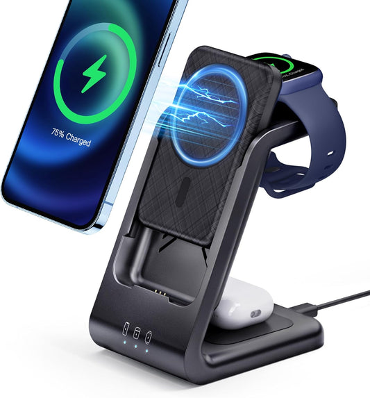 RORRY ワイヤレス充電器 4in1 モバイルバッテリー