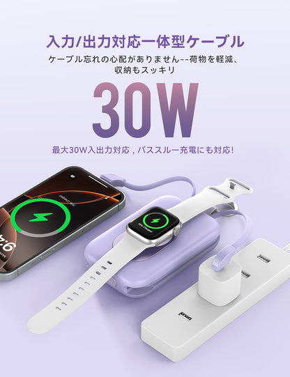 RORRY CharmGo D2 20000mAh キーホルダー型 モバイルバッテリー（30W対応）