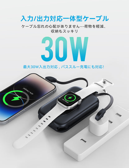 RORRY CharmGo D2 20000mAh キーホルダー型 モバイルバッテリー（30W対応）