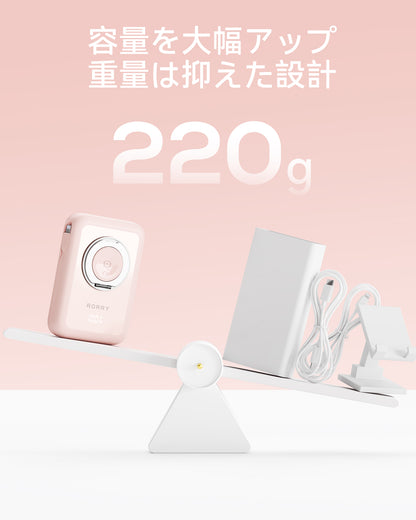 RORRY CharmAir P8-10000mAh MagSafeモバイルバッテリー 22.5W