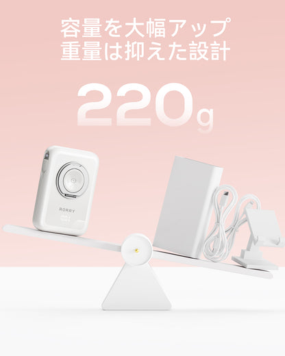RORRY CharmAir P8-10000mAh MagSafeモバイルバッテリー 22.5W