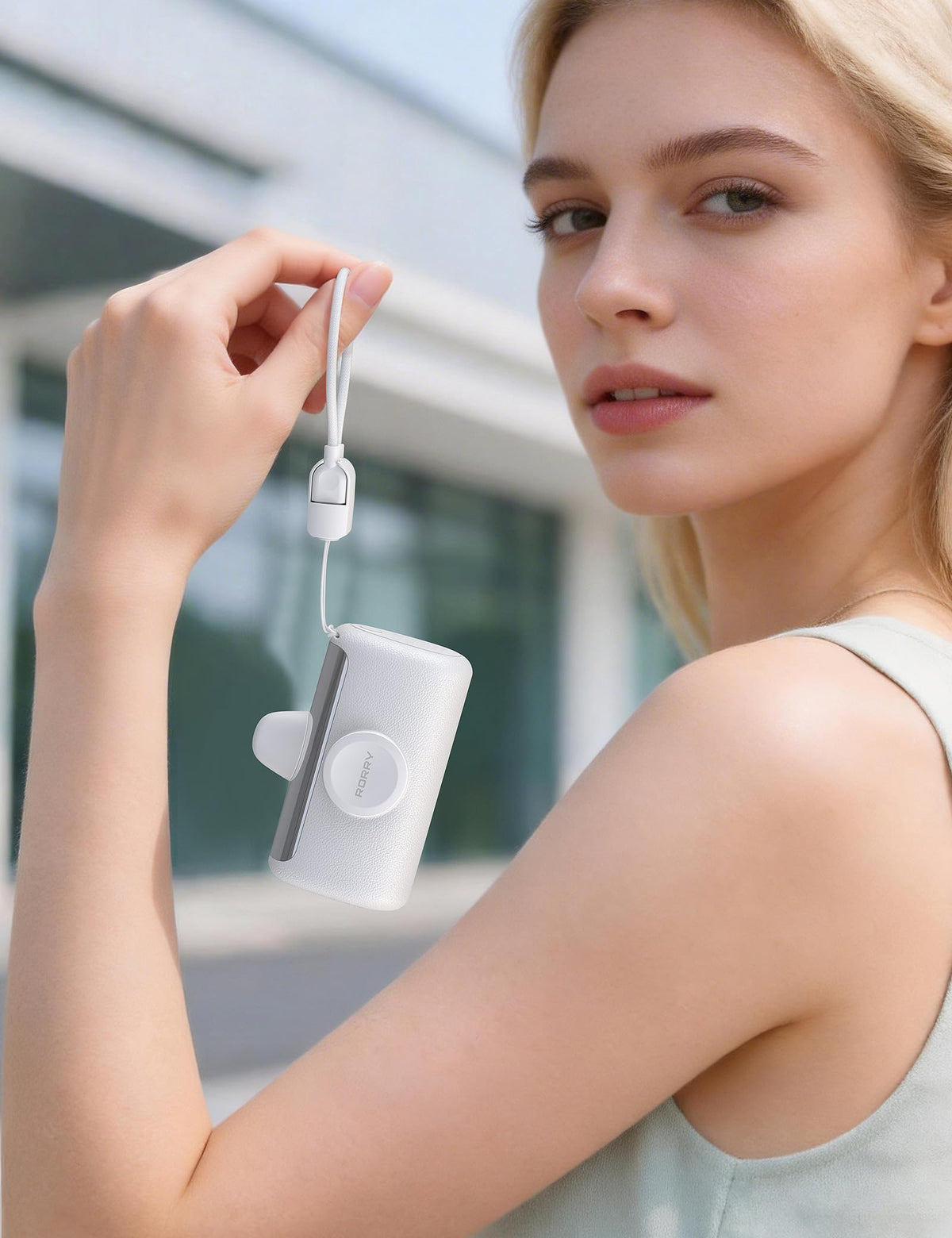 RORRY PalmGo® D5 ポータブル充電器 10000mAh（USB-C搭載）