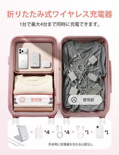 RORRY AuraDock M1-10000mAh 4in1 充電ステーション マグネット式モバイルバッテリー 30W