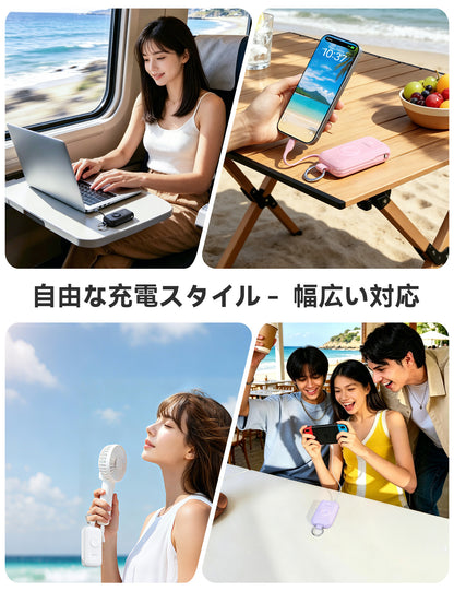 RORRY CharmGo D4 10000mAh キーホルダー型モバイルバッテリー 45W急速充電