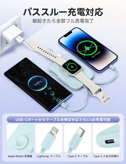 RORRY CharmGo D2 5000mAh キーホルダー型 モバイルバッテリー