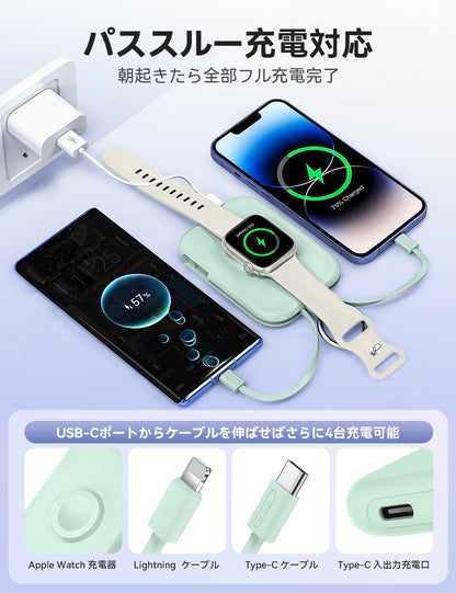 RORRY CharmGo D2 5000mAh キーホルダー型 モバイルバッテリー