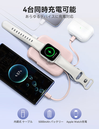 RORRY CharmGo D2 5000mAh キーホルダー型 モバイルバッテリー