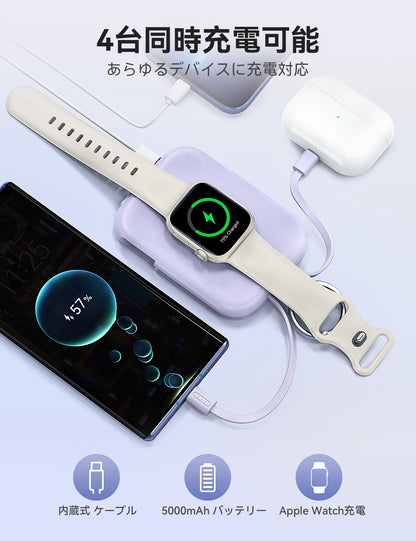 RORRY CharmGo D2 5000mAh キーホルダー型 モバイルバッテリー