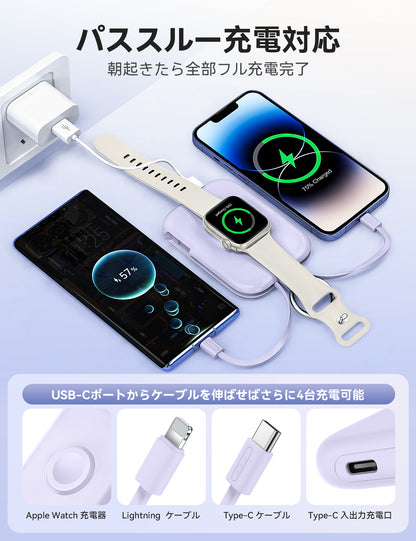 RORRY CharmGo D2 5000mAh キーホルダー型 モバイルバッテリー