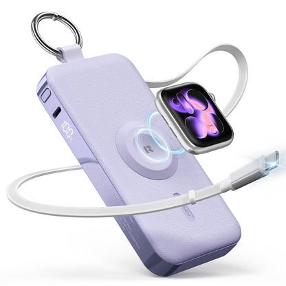 RORRY D3 12000mAh キーチェーン型モバイルバッテリー 30W