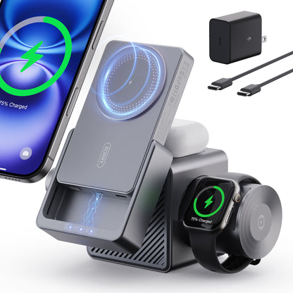 RORRY M5 10000mAh 4in1 MagSafe充電ステーション（45W/多機種同時充電）
