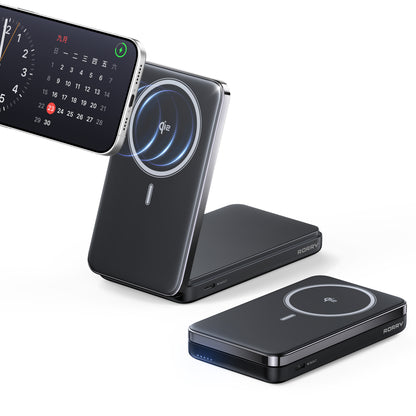 RORRY M8 Qi2 10000mAh 折りたたみ式モバイルバッテリー（MagSafe 15W対応）