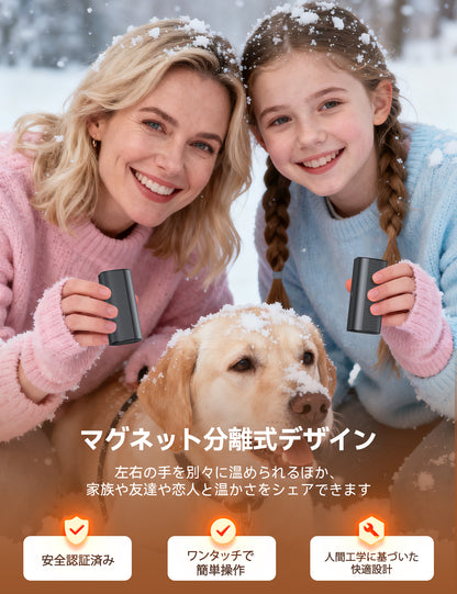 RORRY N1 充電式カイロ 10000mAh 2 個セット